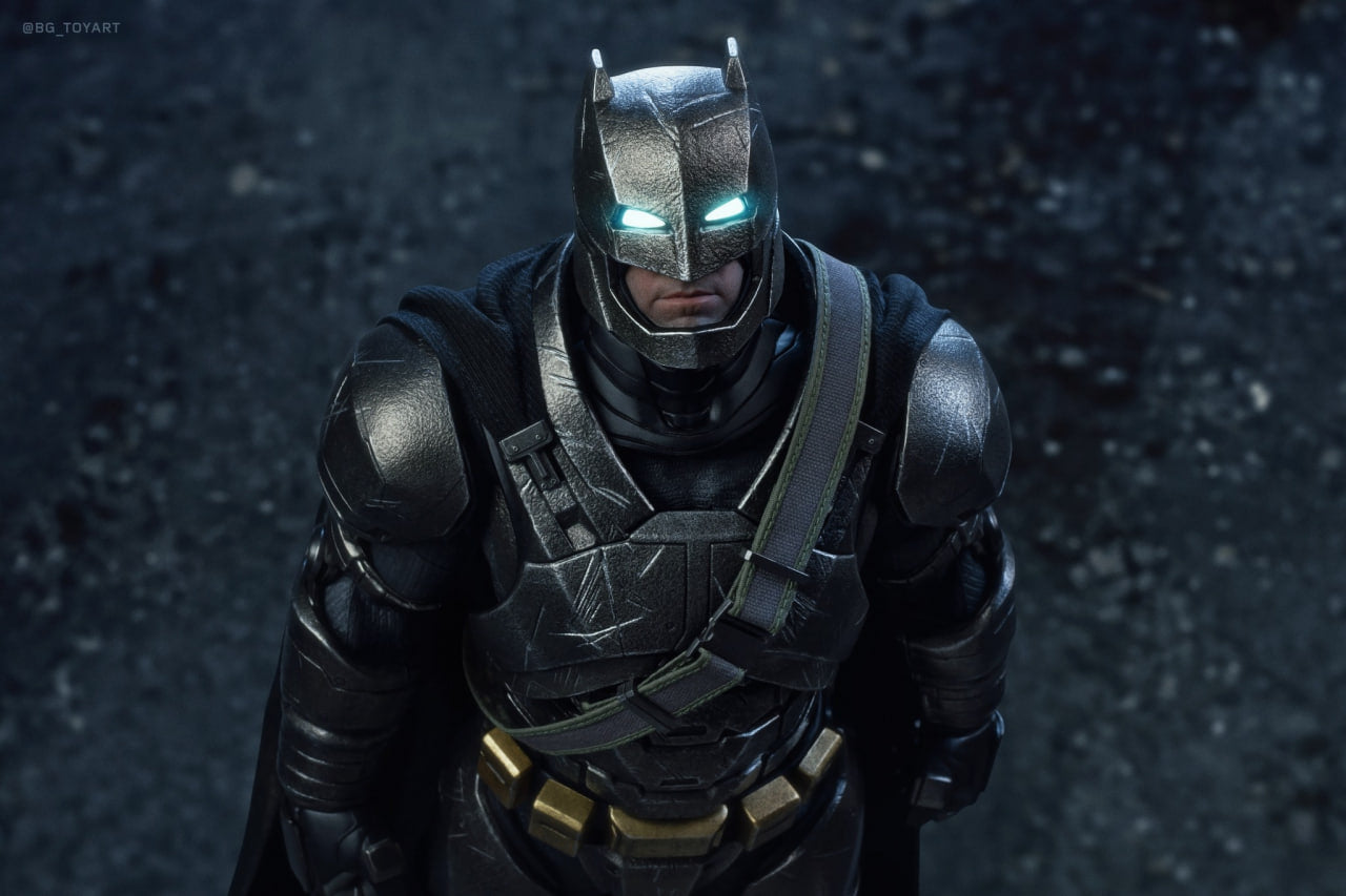 READY🔥Hot Toys MMS742D62 Batman v Superman: Dawn of Justice 1/6 Armored Batman 2.0