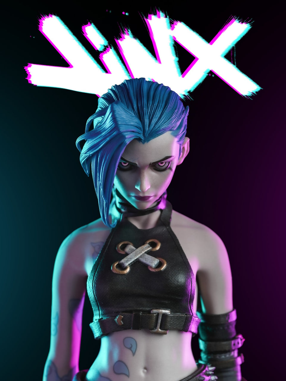 READY🔥Hot Toys TMS137 Arcane 1/6th scale Jinx Collectible Figure