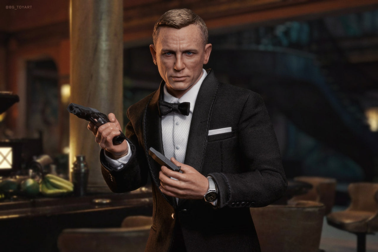 READY🔥Hot Toys MMS803 No Time To Die 1/6th Scale James Bond Collectible Figure