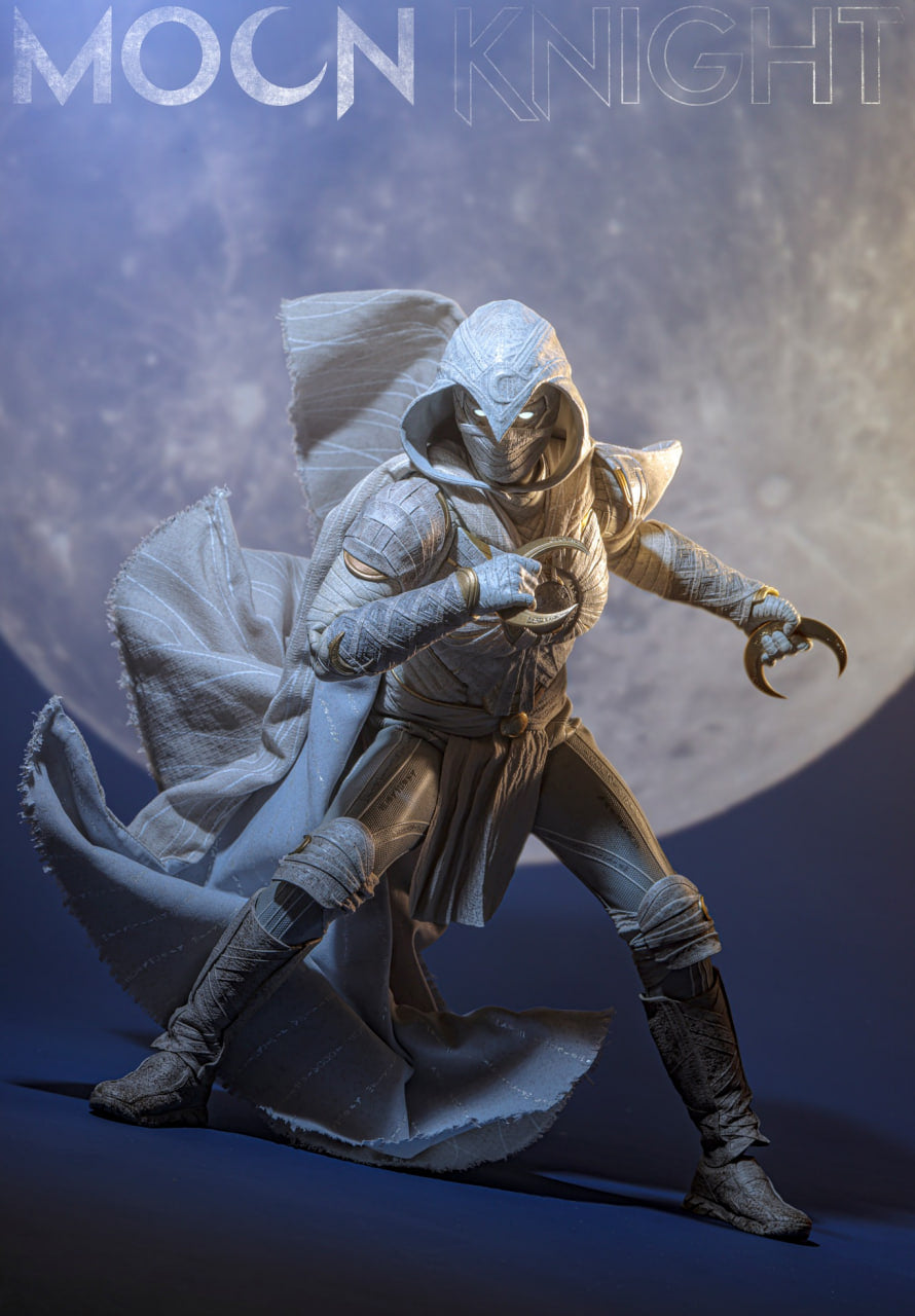 READY🔥Hot Toys TMS140AE Moon Knight 1/6th scale Moon Knight Collectible Figure Limited Edition (Artisan Edition) (Hot Toys Exclusive)