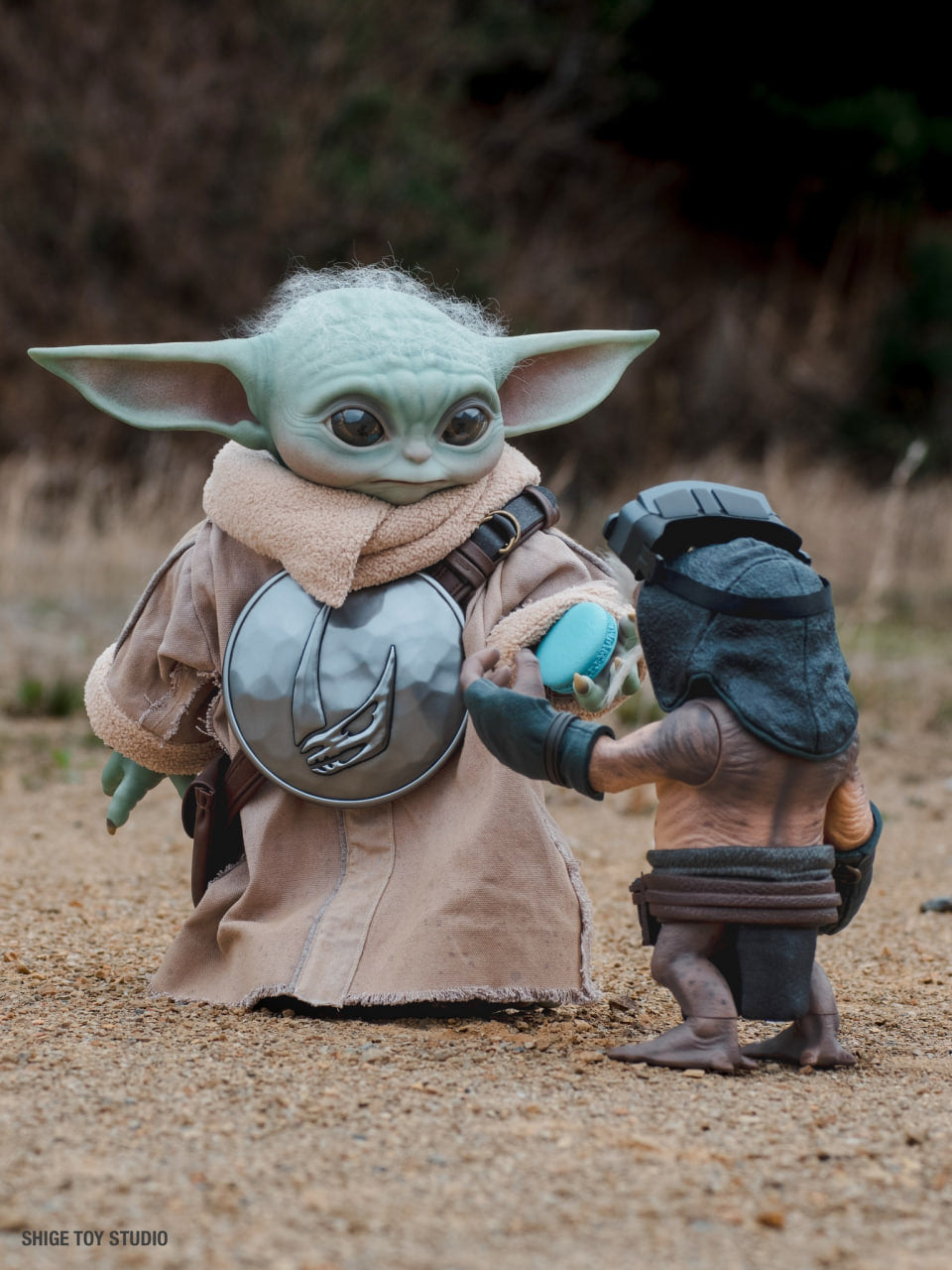 READY🔥Hot Toys LMS016 Star Wars: The Mandalorian & Grogu - Grogu Life-Size Collectible Figure