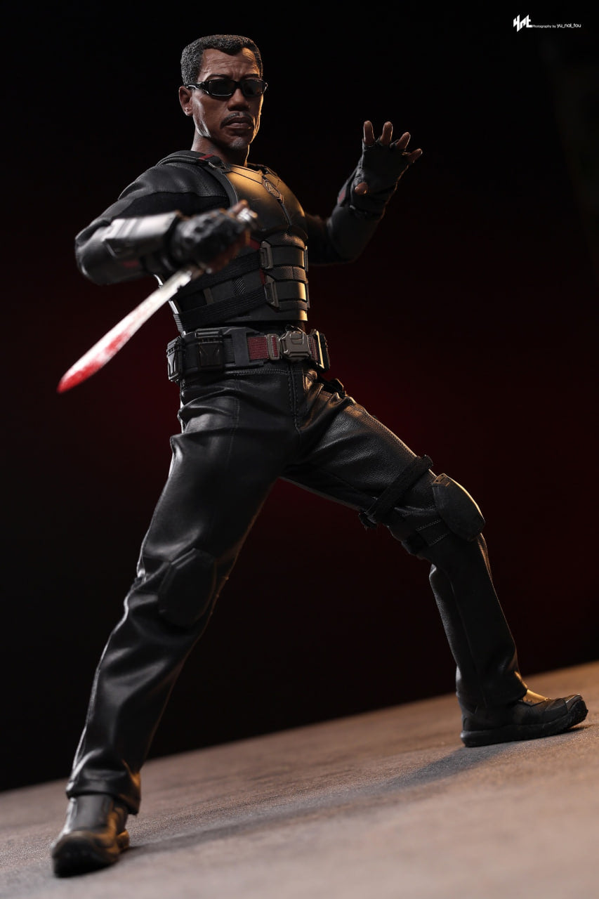 READY🔥Hot Toys MMS791B Deadpool & Wolverine 1/6th Scale Blade Collectible Figure (First Edition)