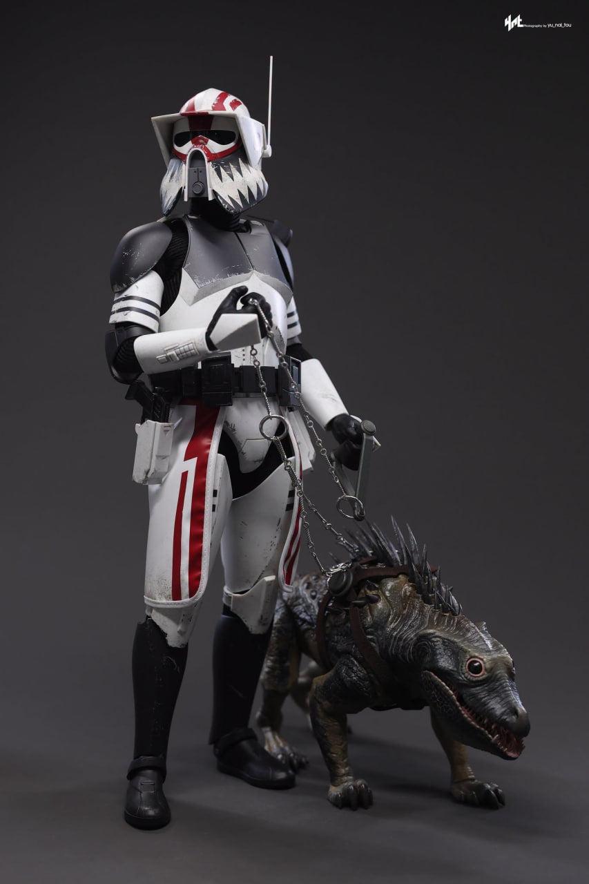 🔥Hot Toys TMS167 Star Wars: The Clone Wars - Sergeant Hound 1/6th Scale Collectible Figure
