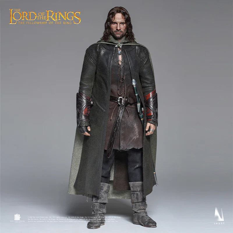 INART🔥The Lord of the Rings Aragorn Premium Rooted Hair AG-A005P1 1/6 Collectible Figure - Deluxe Version