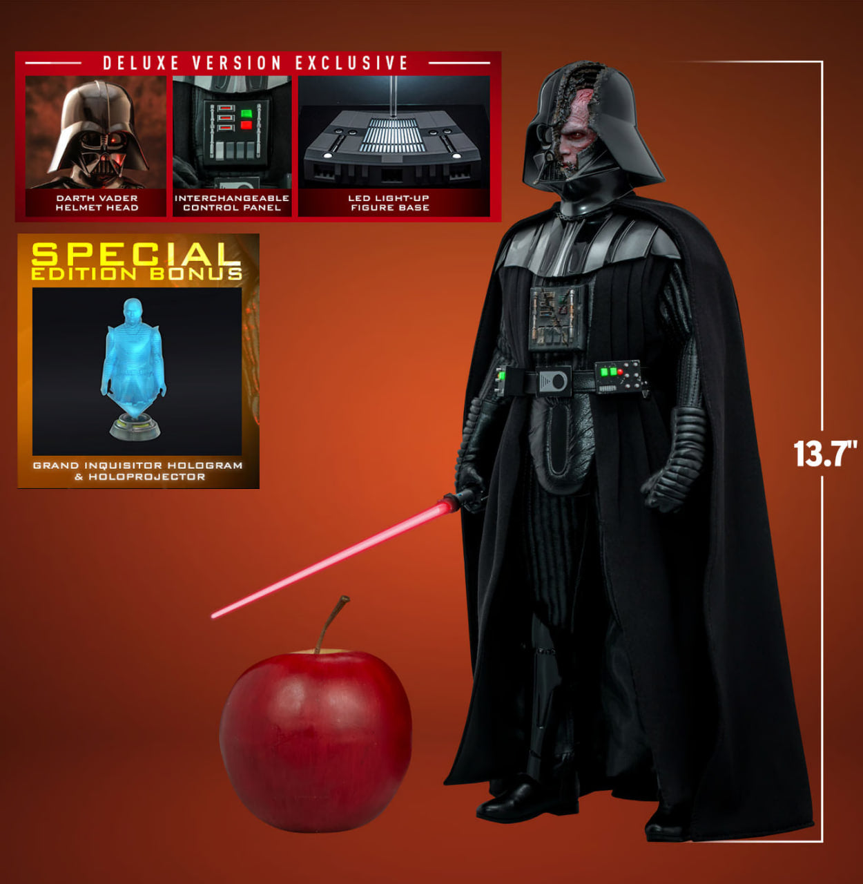 🔥Hot Toys DX28B Star Wars 1/6 Darth Vader (Deluxe) (Special)