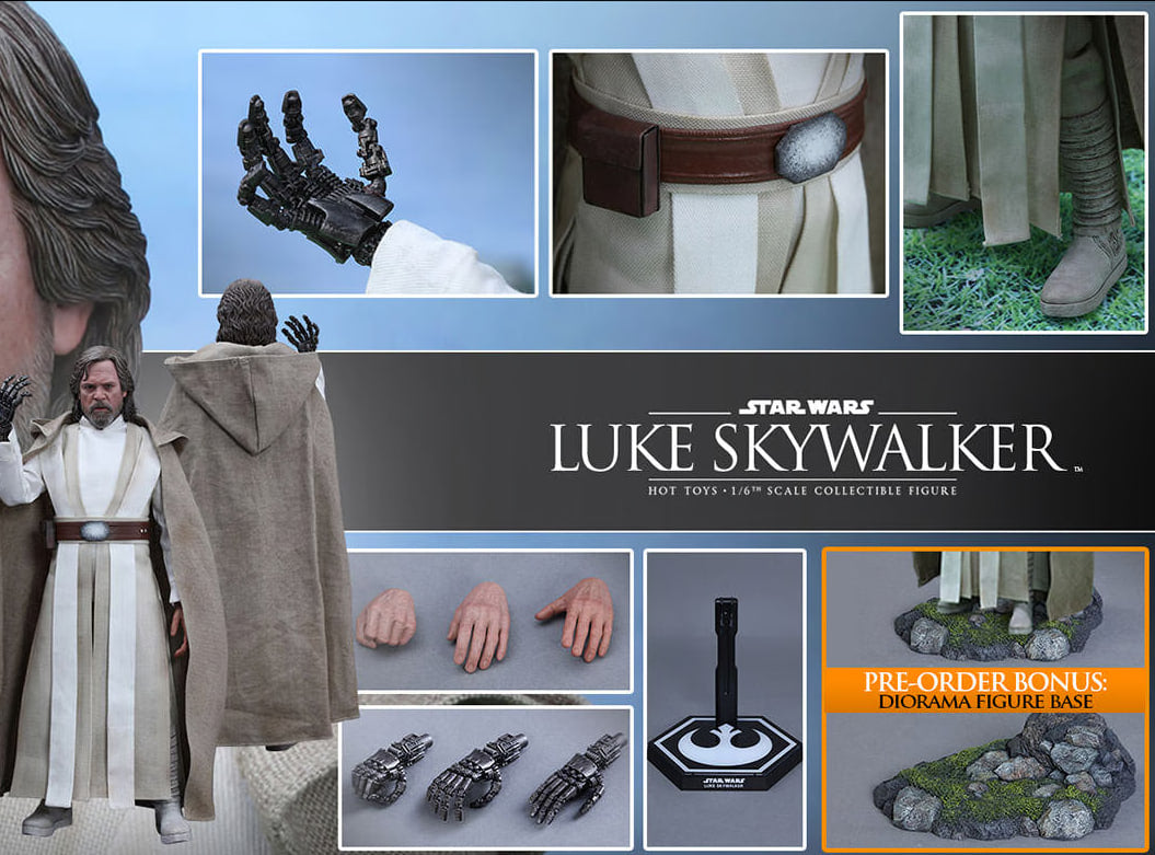 🔥Hot Toys MMS390 STAR WARS: THE FORCE AWAKENS 1/6 LUKE SKYWALKER