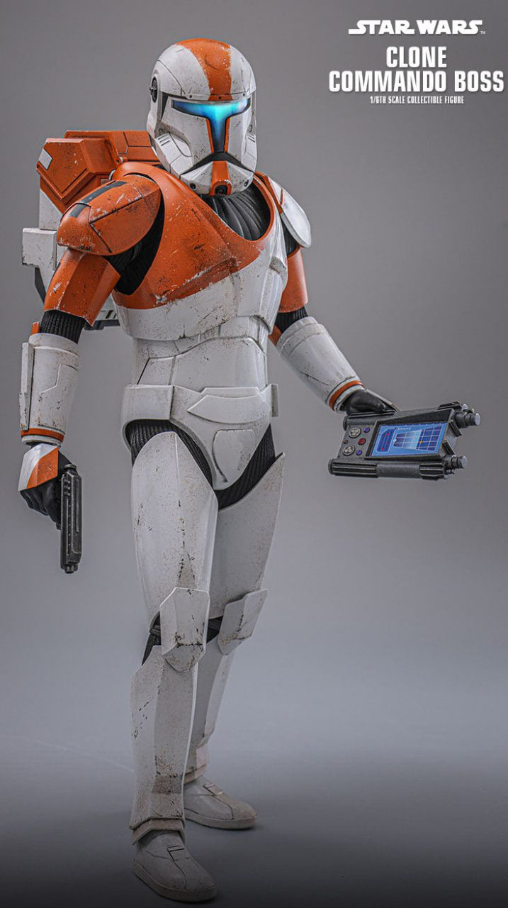 Pre-Owned🔥Hot Toys TMS151 Star Wars: The Clone Wars™ Clone Commando Boss 1/6th scale Collectible Figure