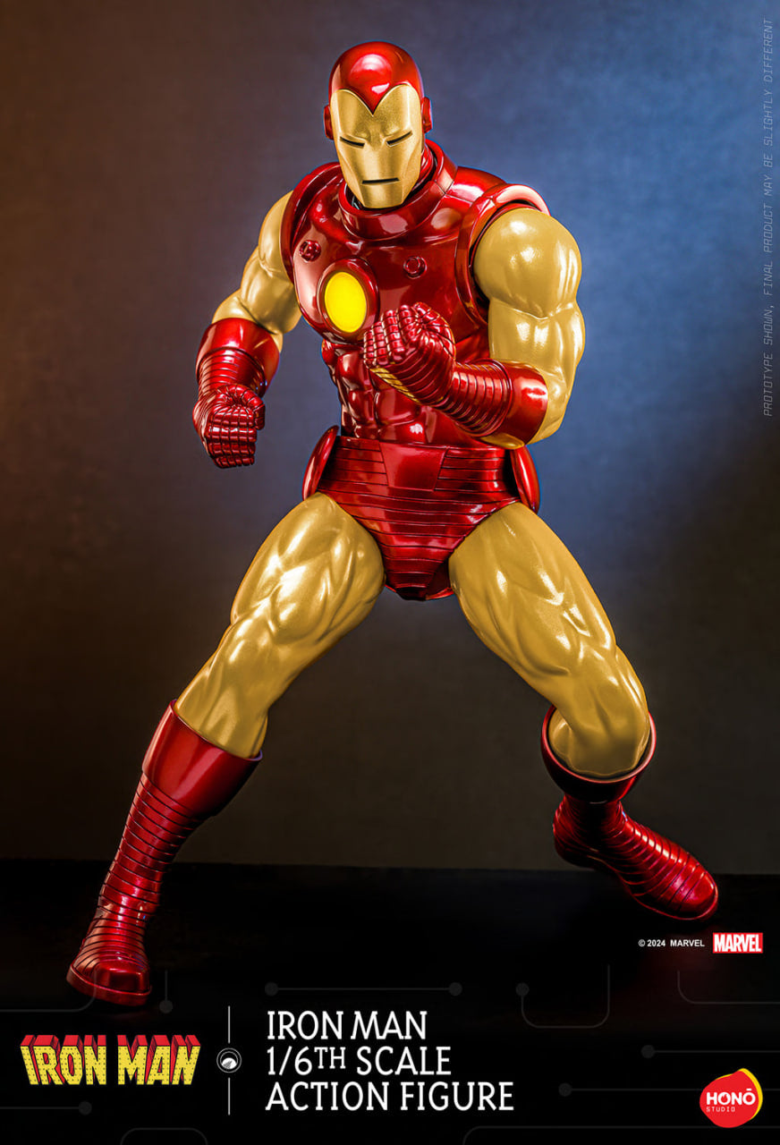 READY🔥Hot Toys Hono Studio HS05 Ironman Comic Version 1/6 Scale Collectible Figure