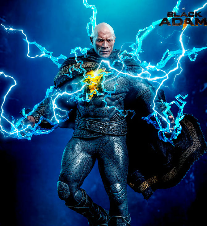 🔥Hot Toys DX30 BLACK ADAM (Deluxe Version) 1/6 Figure