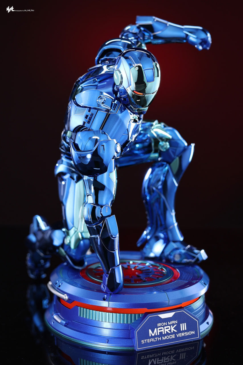 READY🔥Hot Toys MMS814D71 Iron Man 1/6th scale Iron Man Mark III (Stealth Mode Version) 2.0 Collectible Figure [Hot Toys Exclusive]