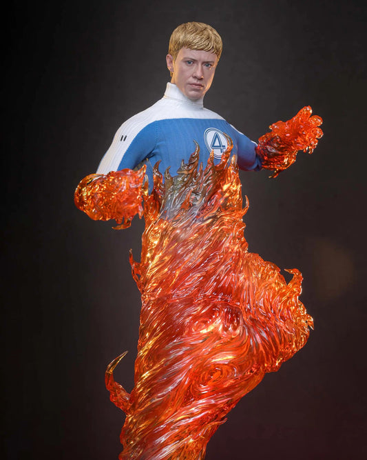 Preorder🔥Hot Toys MMS829B The Fantastic Four: First Steps 1/6th scale Human Torch Collectible Figure (Special Edition)