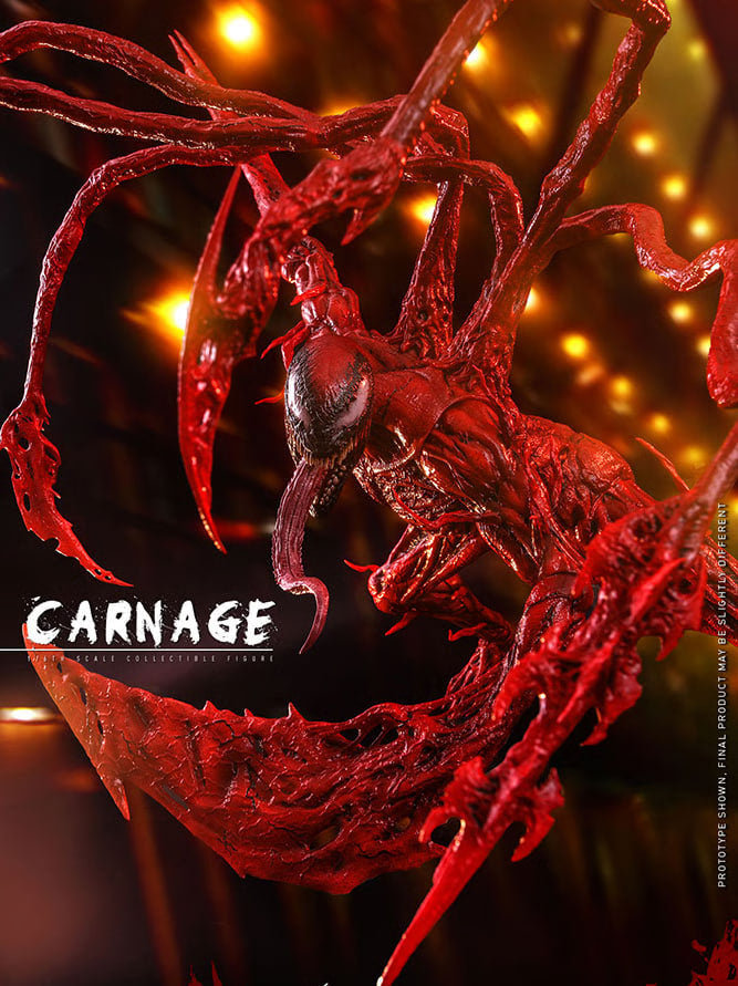 🔥Hot Toys MMS620 VENOM: LET THERE BE CARNAGE 1/6 CARNAGE Deluxe Version