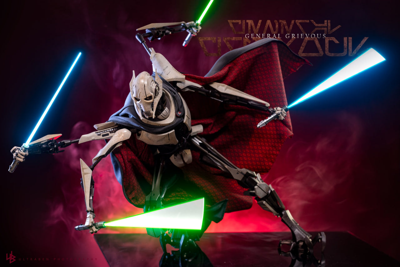 🔥Hot Toys MMS760D67B Star Wars Episode III Revenge of the Sith General Grievous 1/6 Scale Collectible Figure Special Edition