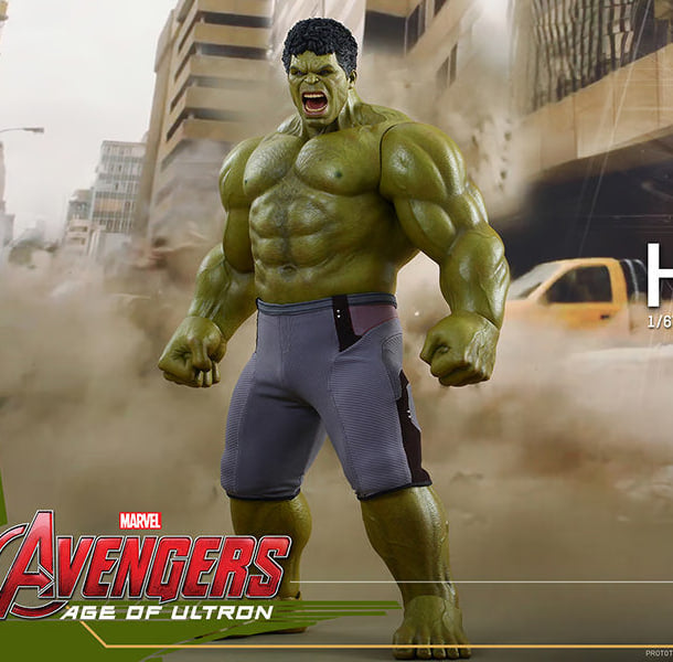 READY🔥Hot toys MMS286 Marvel Avengers Age of Ultron Hulk Regular Edition