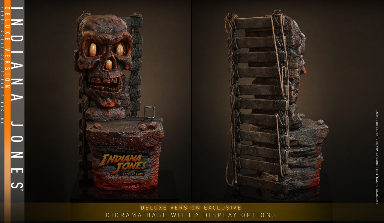 Preorder🔥Hot Toys MMS861 Indiana Jones And the Temple of Doom Indiana Jones (Deluxe Version) 1/6th scale Collectible Figure