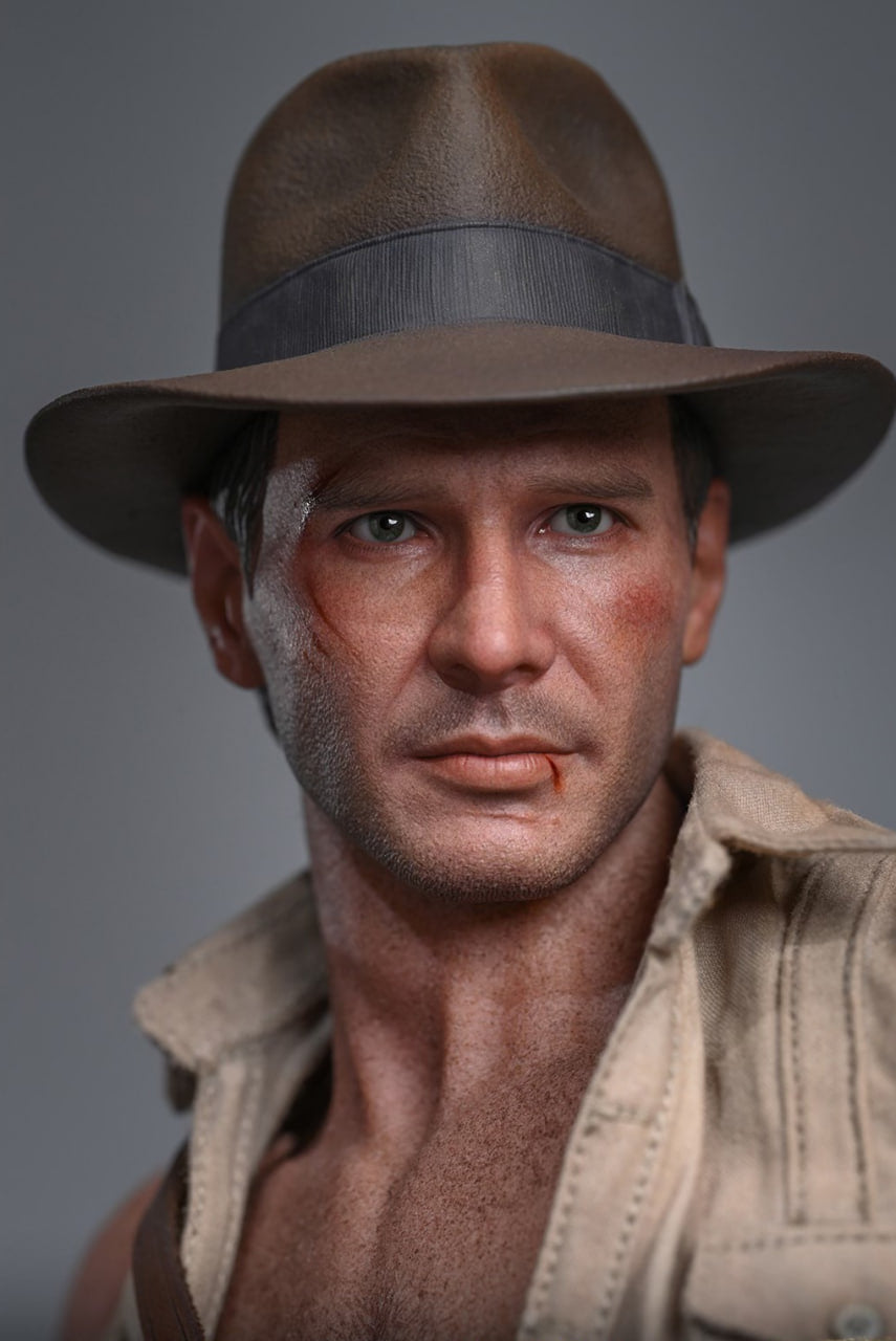 Preorder🔥Hot Toys MMS860 Indiana Jones And The Temple of Doom - 1/6th scale Indiana Jones Collectible Figure