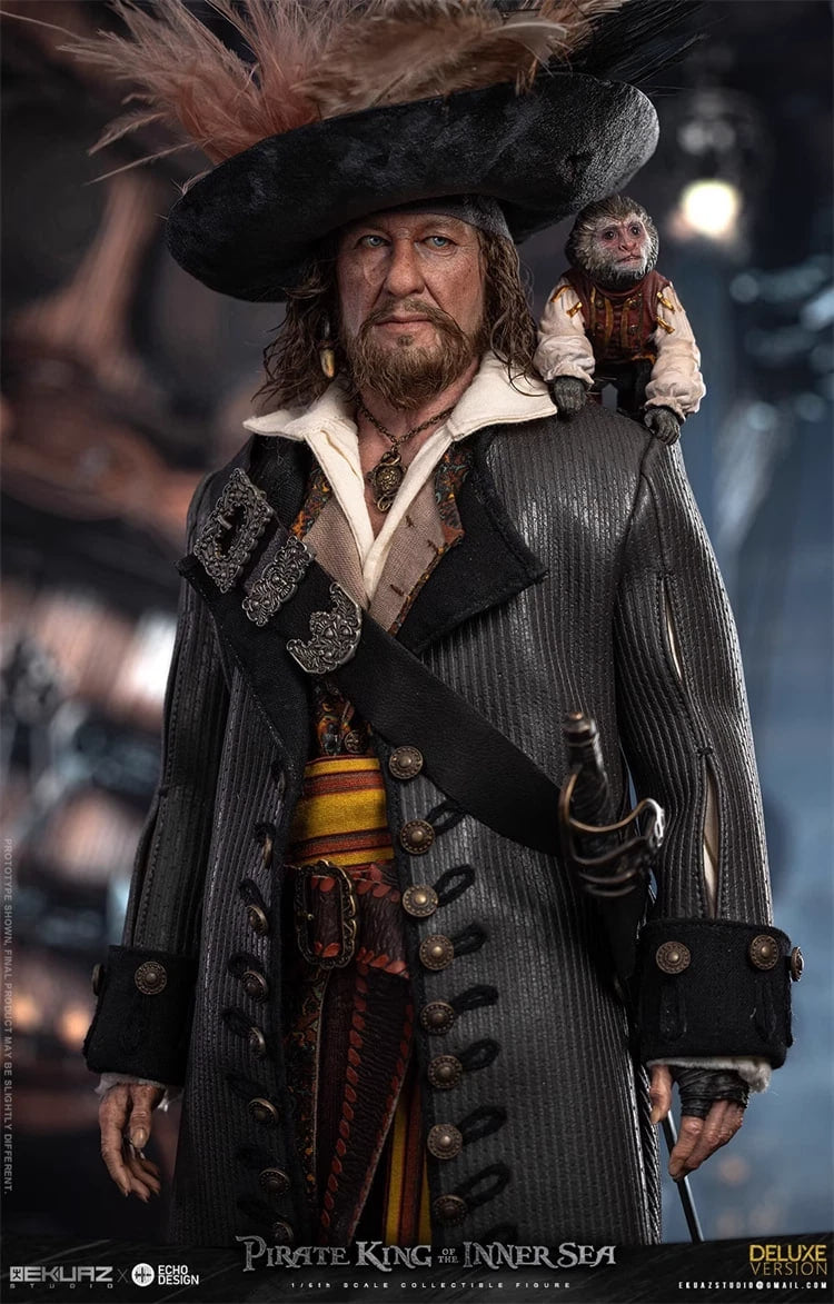 READY🔥Ekuaz Studio - Hector Barbossa 1/6 Scale Figure (Deluxe Version)