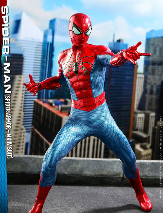 READY🔥Hot Toys VGM43 MARVEL'S SPIDER-MAN (SPIDER ARMOR - MK IV SUIT)