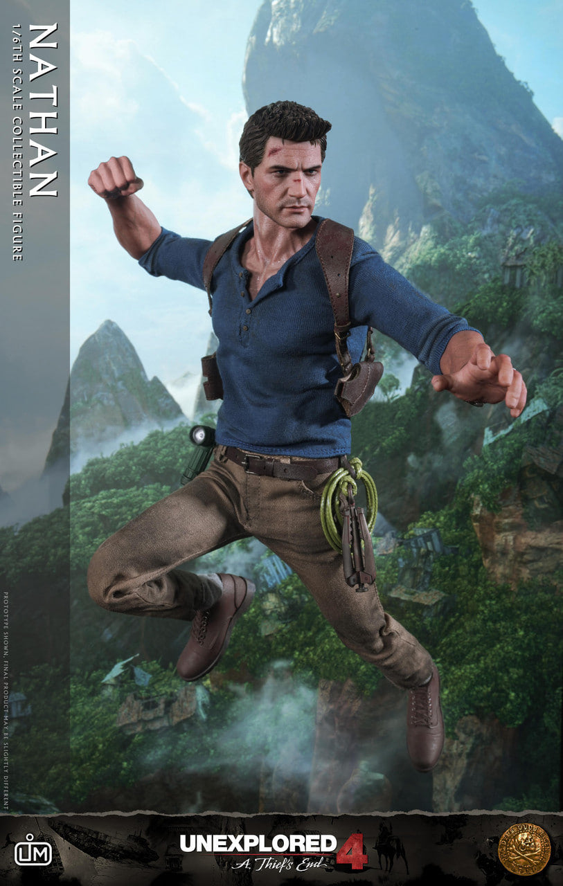 READY🔥LimToys LIM012 - Nathan Unexplored 4 1/6th Scale Collectible Figure
