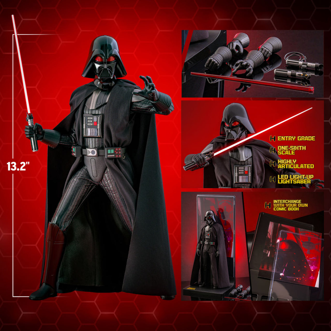 READY🔥Hot Toys HS10 HONO STUDIO Star Wars: Rebels Darth Vader 1/6