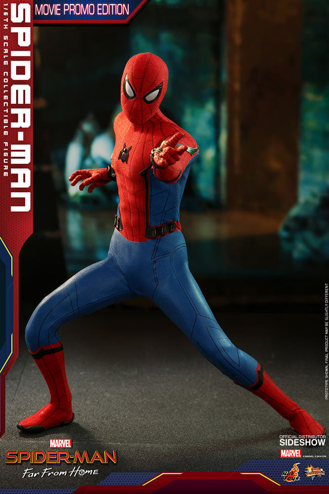 READY🔥Hot Toys MMS535 SPIDER-MAN: FAR FROM HOME 1/6 SPIDER-MAN (MOVIE PROMO EDITION)
