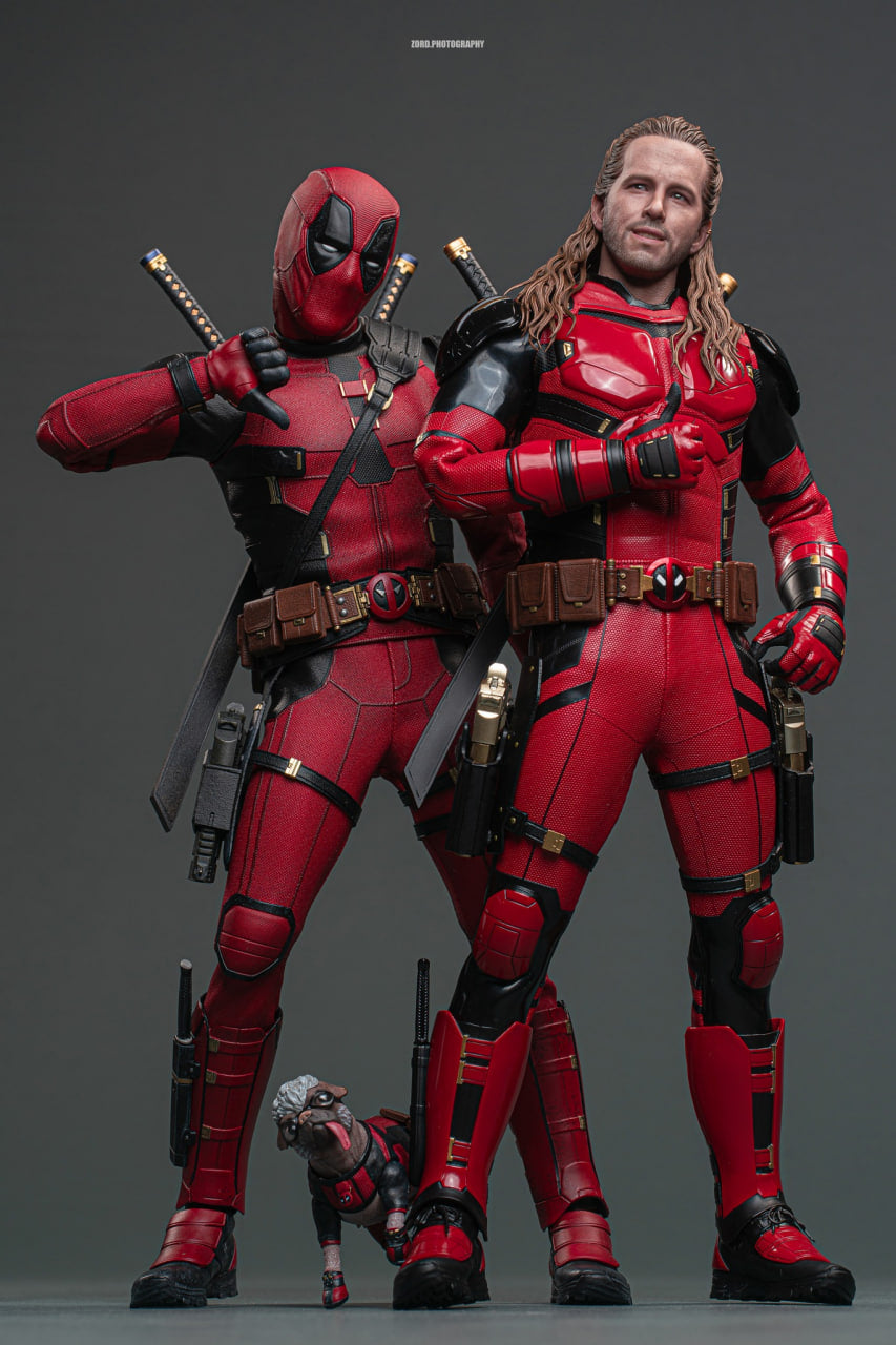 READY🔥Hot Toys MMS788 Deadpool & Wolverine Nicepool 1/6th Scale Collectible Figure