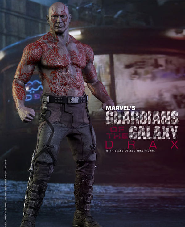 🔥HOT TOYS MMS355 GUARDIANS OF THE GALAXY 1/6 Drax