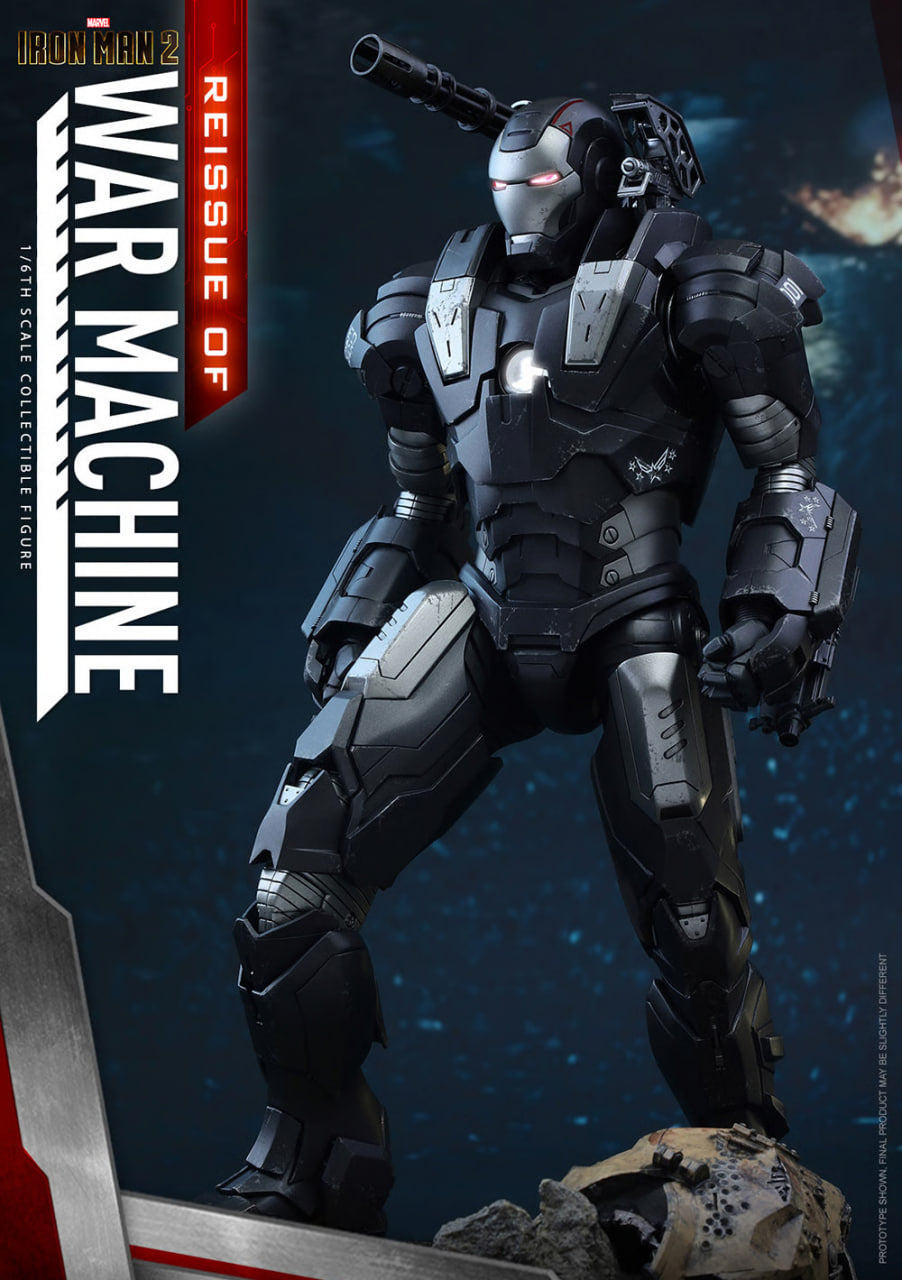 🔥Hot Toys MMS331D13 IRON MAN 2 1/6 WAR MACHINE (Reissue)