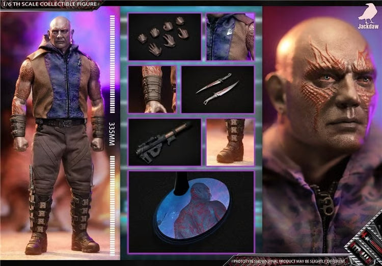 🔥Jackdaw JD013 1/6 Guardians of the Galaxy Drax the Destroyer Figure