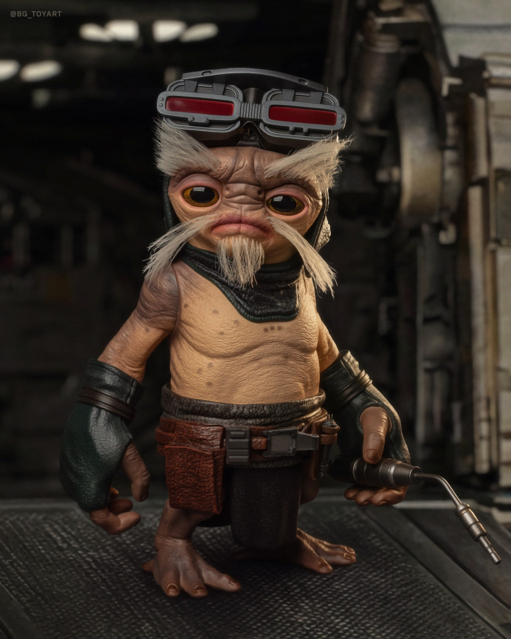 🔥Hot Toys LMS017 Star Wars: The Mandalorian & Grogu - Anzellan Droidsmith Life-Size Collectible Figure