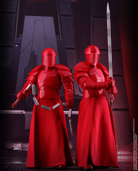 Set of 2🔥Hot Toys MMS453 & MMS454 STAR WARS: THE LAST JEDI 1/6 PRAETORIAN GUARD (WITH HEAVY BLADE) & PRAETORIAN GUARD (WITH DOUBLE BLADE)