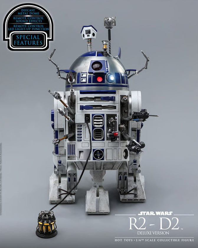READY🔥Hot Toys MMS511 STAR WARS 1/6 R2-D2 DELUXE VERSION