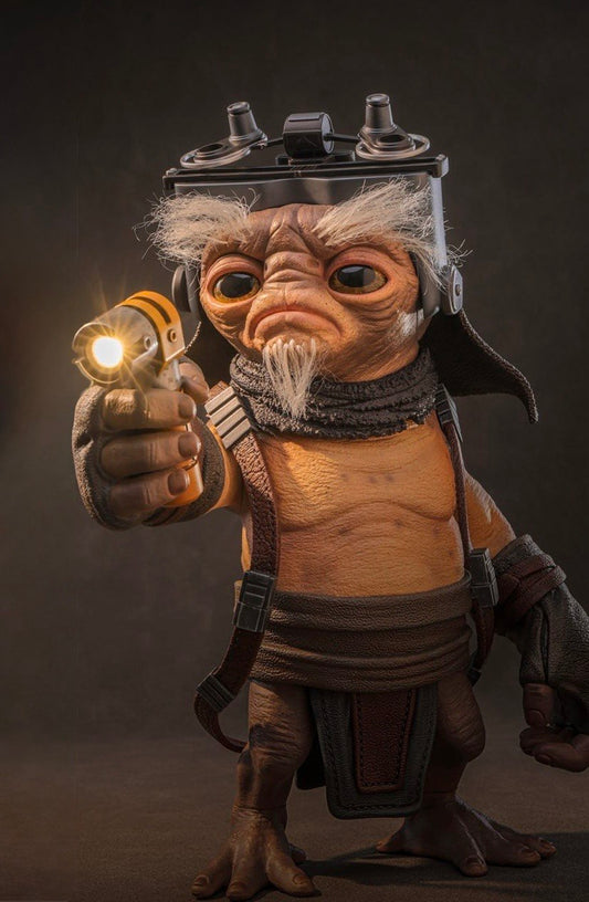 READY🔥Hot Toys LMS018 Star Wars: The Mandalorian & Grogu Keeto (Anzellan Droidsmith) Life-Size Collectible Figure