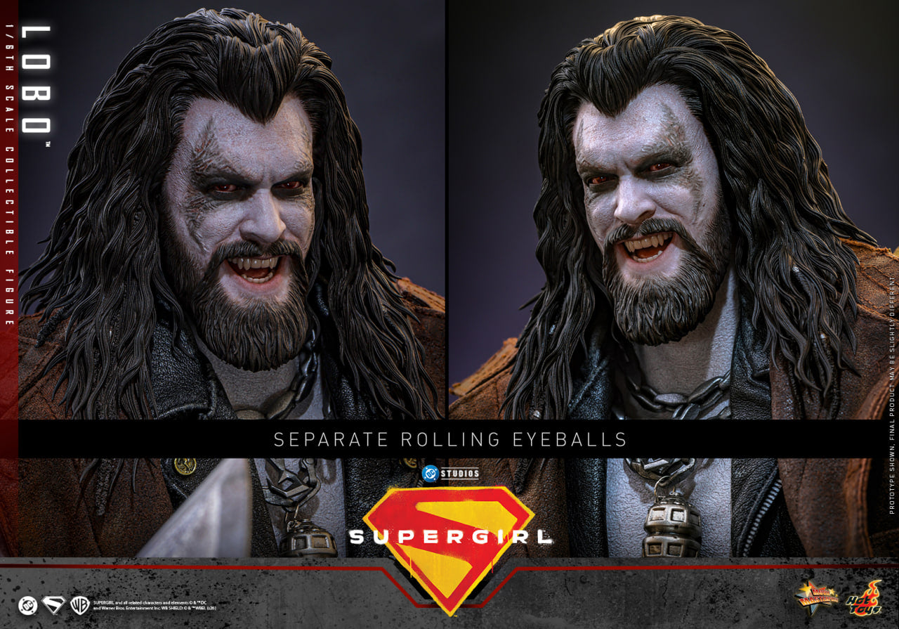Preorder🔥 Hot Toys MMS890 Supergirl Lobo 1/6th scale Collectible Figure