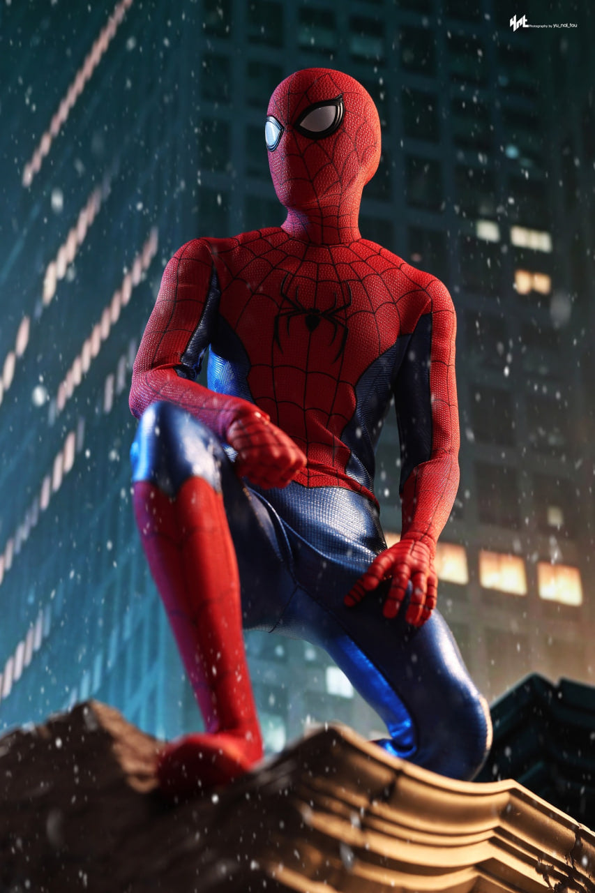 READY🔥Hot Toys MMS862 Spider-Man: No Way Home - 1/6th scale Spider-Man (Final Swing Suit) Collectible Figure (Movie Promo Edition) [Hot Toys Exclusive]