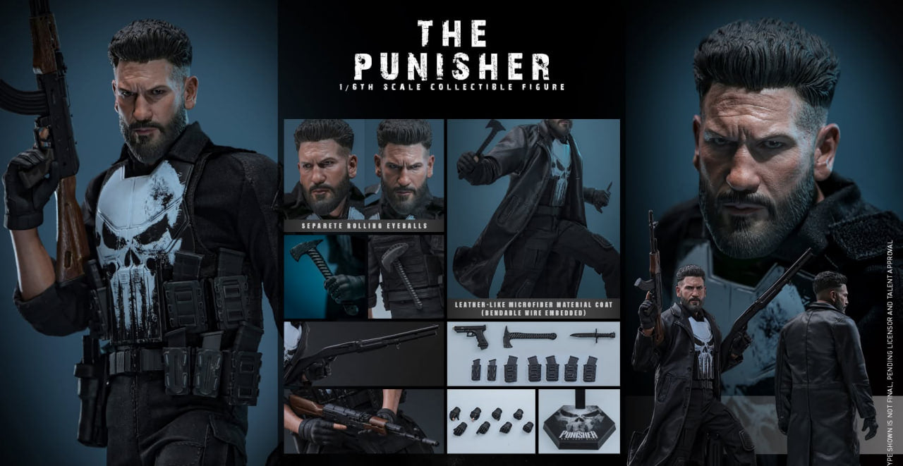 Preorder🔥Hot Toys TMS190 The Punisher: One Last Kill The Punisher 1/6th scale Collectible Figure