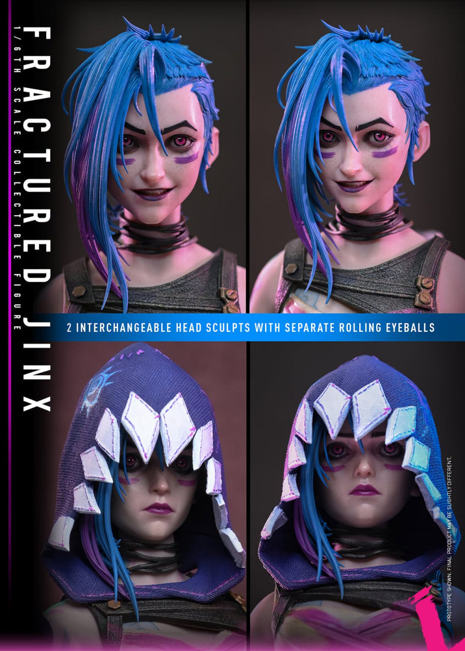 Preorder🔥Hot Toys TMS183 Arcane Fractured Jinx 1/6th scale Collectible Figure