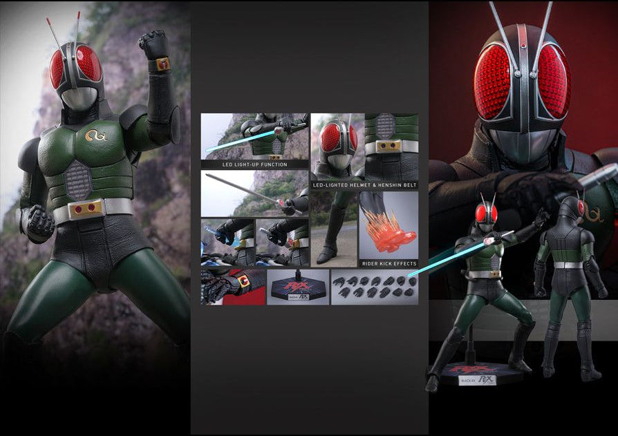 READY🔥Hot Toys TMS179 Kamen Rider Black RX Kamen Rider Black RX 1/6th scale Collectible Figure