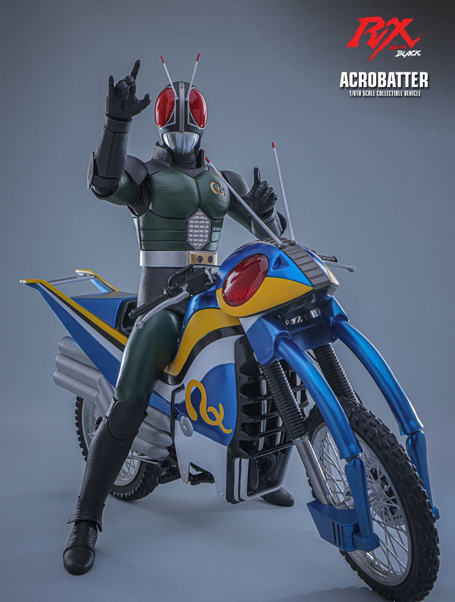 Preorder🔥Hot Toyws TMS182 Kamen Rider Black RX Acrobatter 1/6th scale Collectible Vehicle
