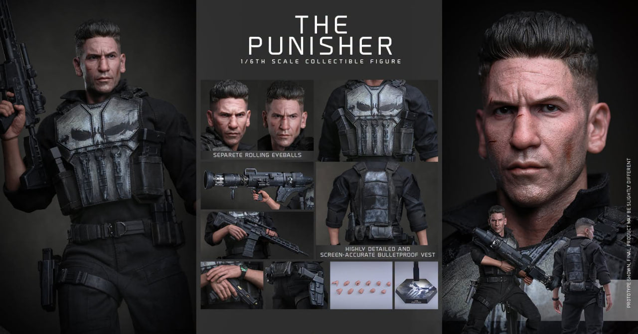Preorder🔥Hot Toys MMS904 The Punisher Punisher 1/6th scale Collectible Figure