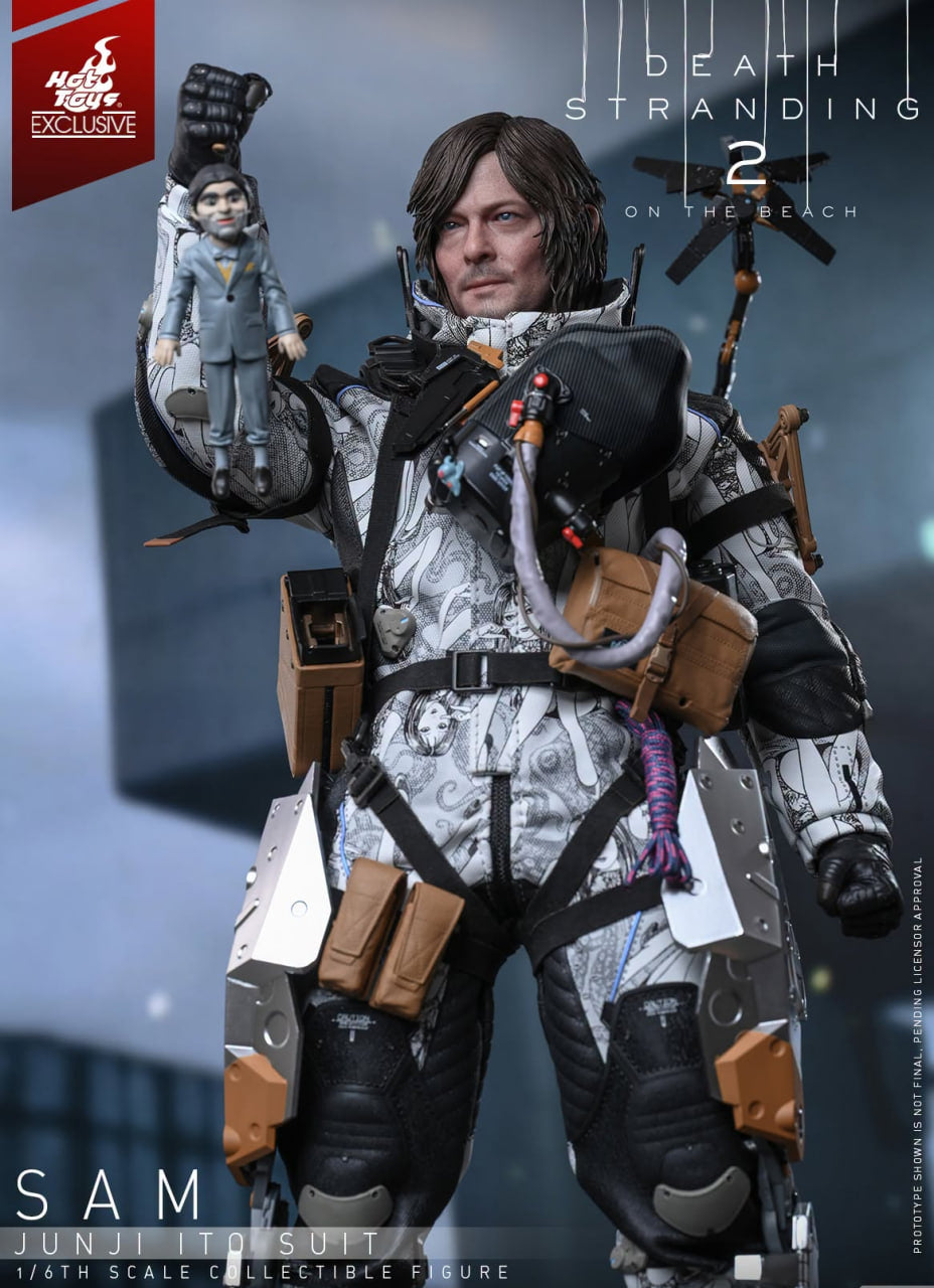Preorder🔥Hot Toys VGM89 Death Stranding 2: On the Beach Sam (Junji Ito Suit) 1/6th scale Collectible Figure