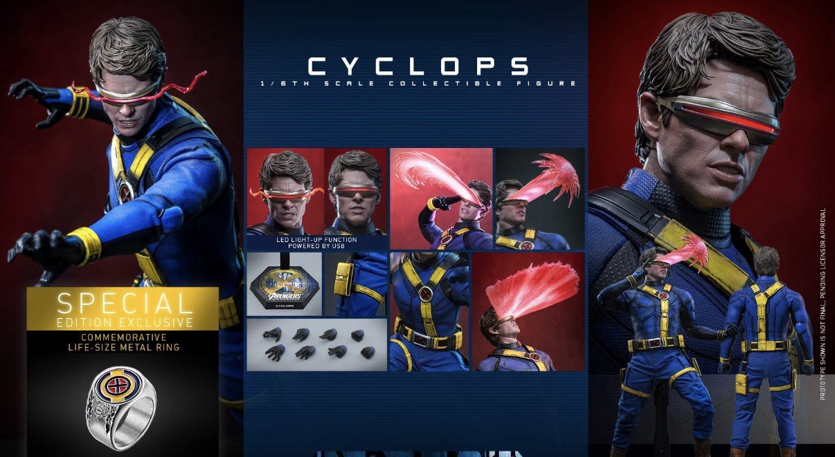 Preorder🔥Hot Toys Avengers: Doomsday - 1/6th scale Cyclops (Special Edition)