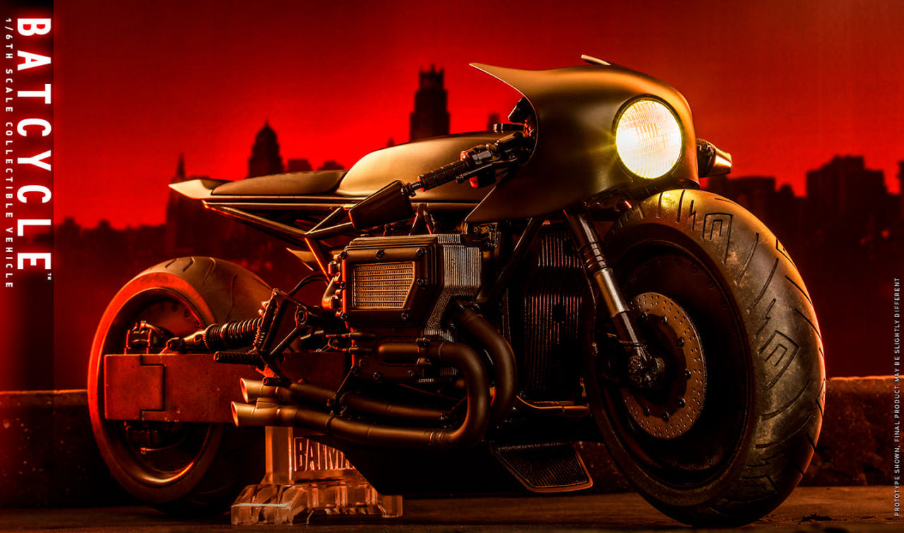 READY🔥Hot Toys MMS642 THE BATMAN 1/6 BATCYCLE