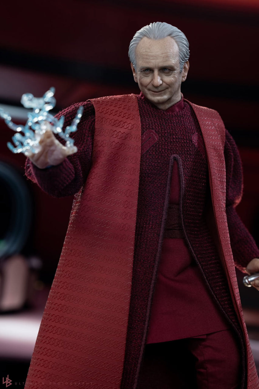 READY🔥Hot Toys MMS805 Star Wars: Episode III Revenge of the Sith 1/6 Palpatine (Darth Sidious) Collectible Figure