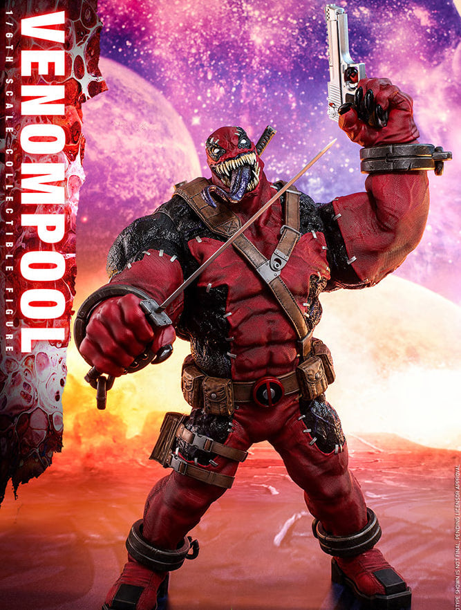 READY🔥Hot Toys VGM35b MARVEL CONTEST OF CHAMPIONS 1/6 VENOMPOOL Special