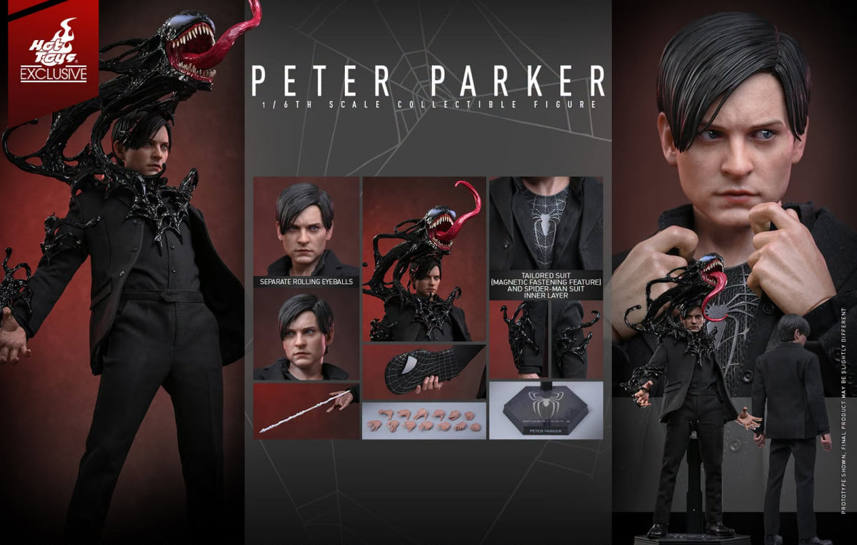 🔥Hot Toys MMS891 Spider-Man 3 Peter Parker [Hot Toys Exclusive] 1/6th scale Collectible Figure