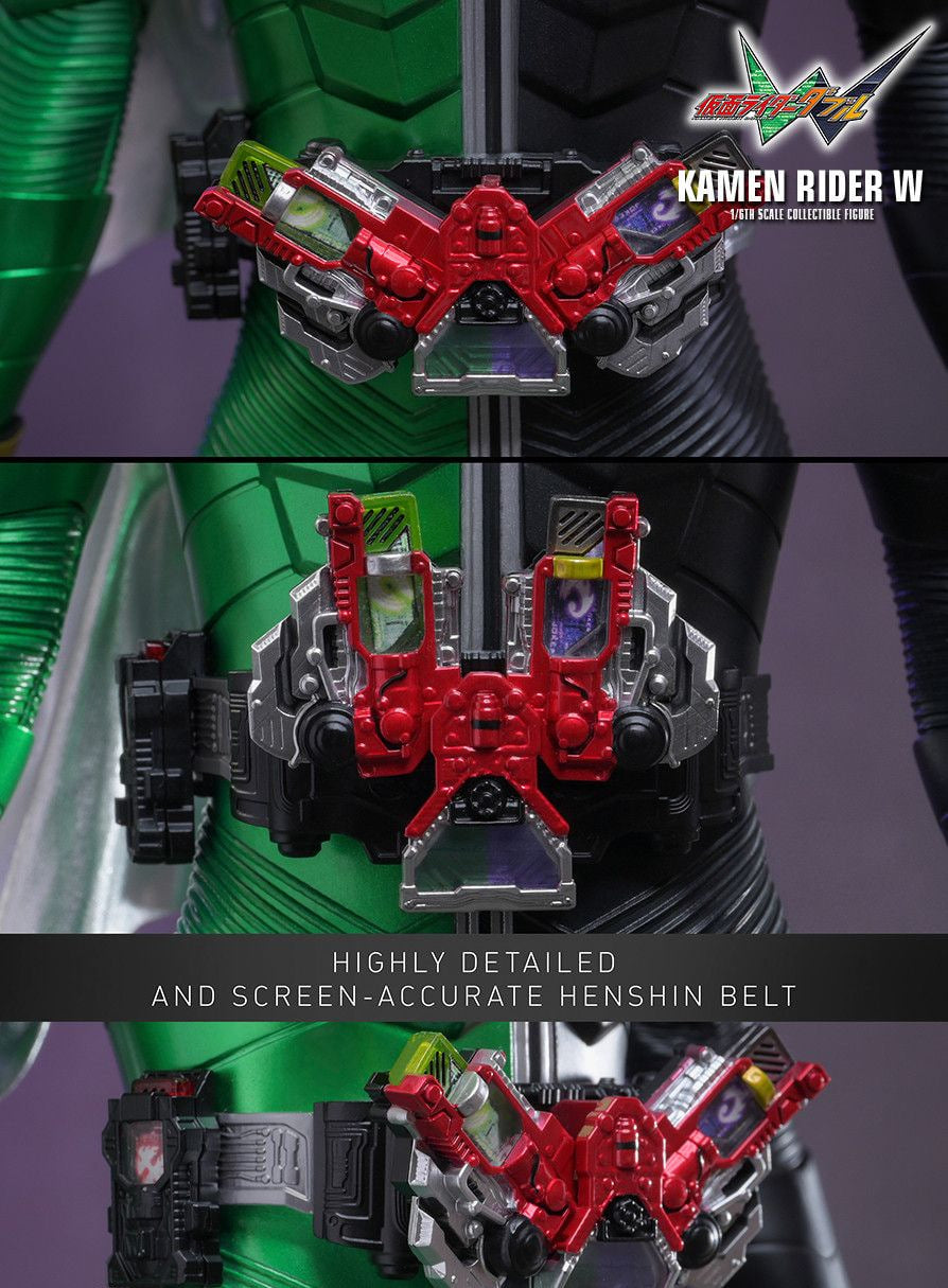 Preorder🔥Hot Toys TMS195B Kamen Rider W Kamen Rider W 1/6th scale Special Edition