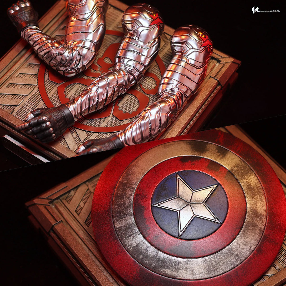 READY🔥Hot Toys MMS790AEB Captain America: The Winter Soldier 1/6 Winter Soldier (Artisan Edition) (Special Edition)