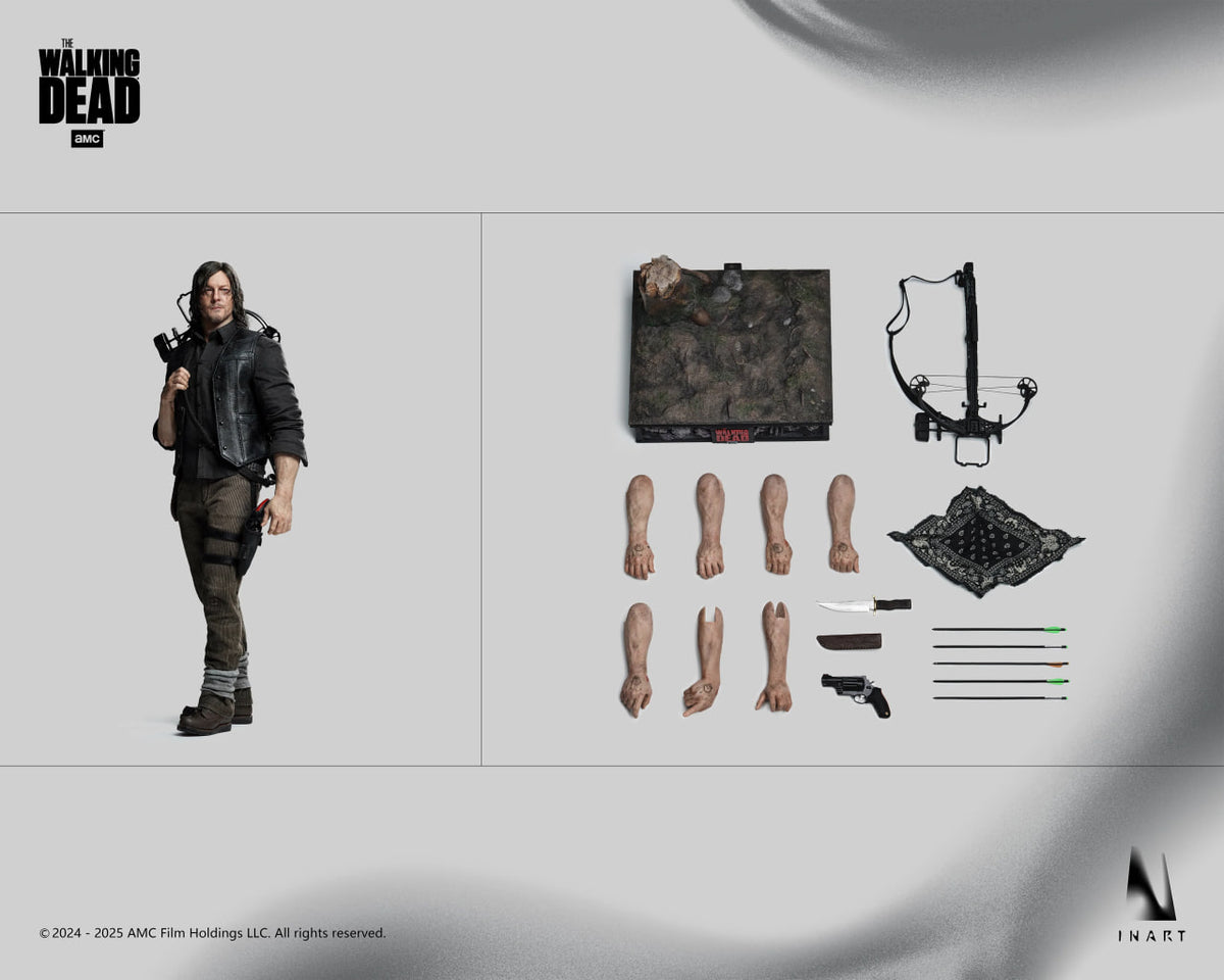 READY🔥INART The Walking Dead: Daryl Dixon 1/6 Collectible Figure