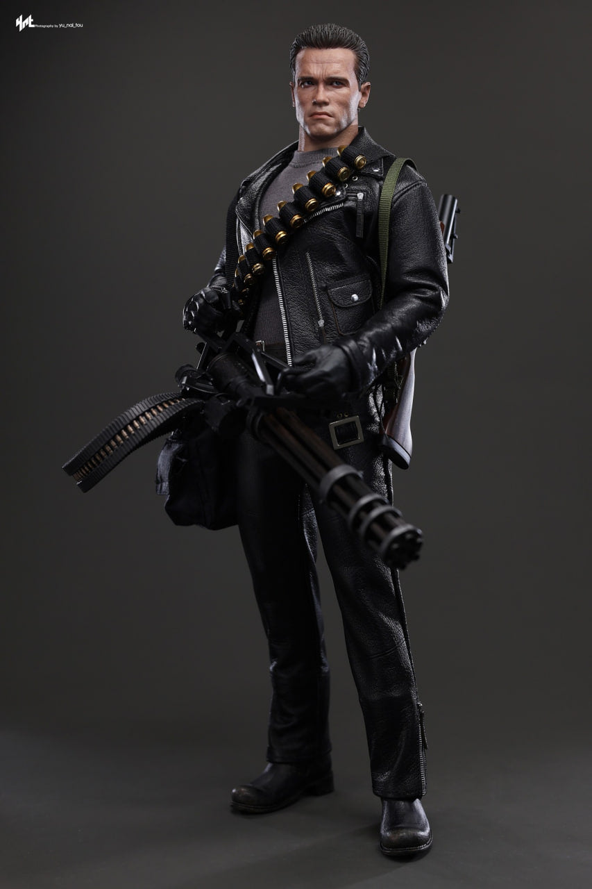 READY🔥Hot Toys MMS795 Terminator 2: Judgment Day 1/6th Scale T-800 (2.0) Collectible Figure
